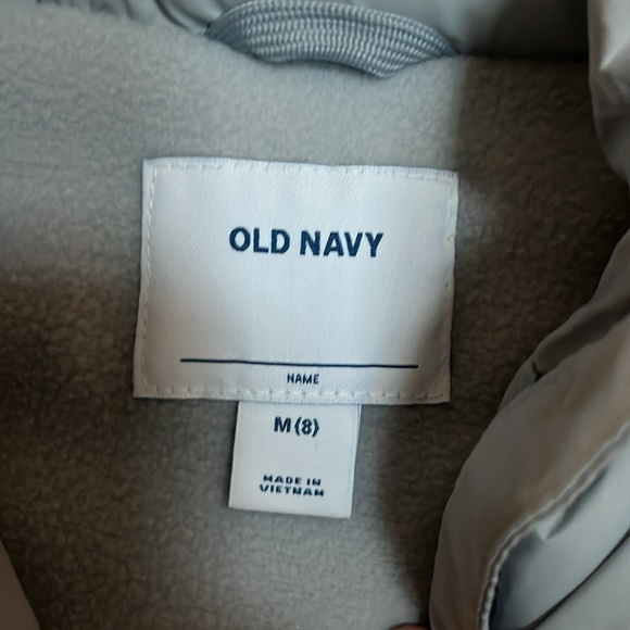 Old Navy Puffer Vest - Gray NWT - Picture 2 of 2